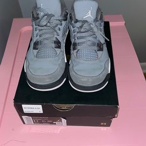 Jordan Retro 4, Cool Grey (PS)